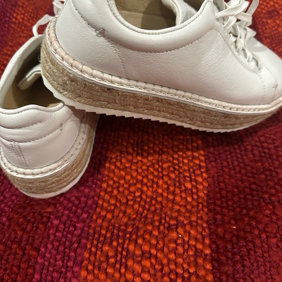 Rag & Bone White Kent Espadrille
Platform Leather Sneakers 37/6 - Picture 2 of 6